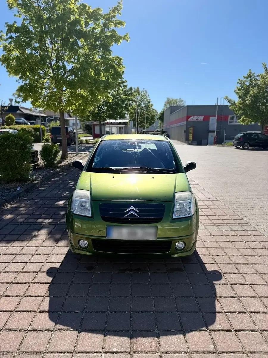 Usata Citroën C2 73 CV (53 kW) 2005 Verde Utilitaria