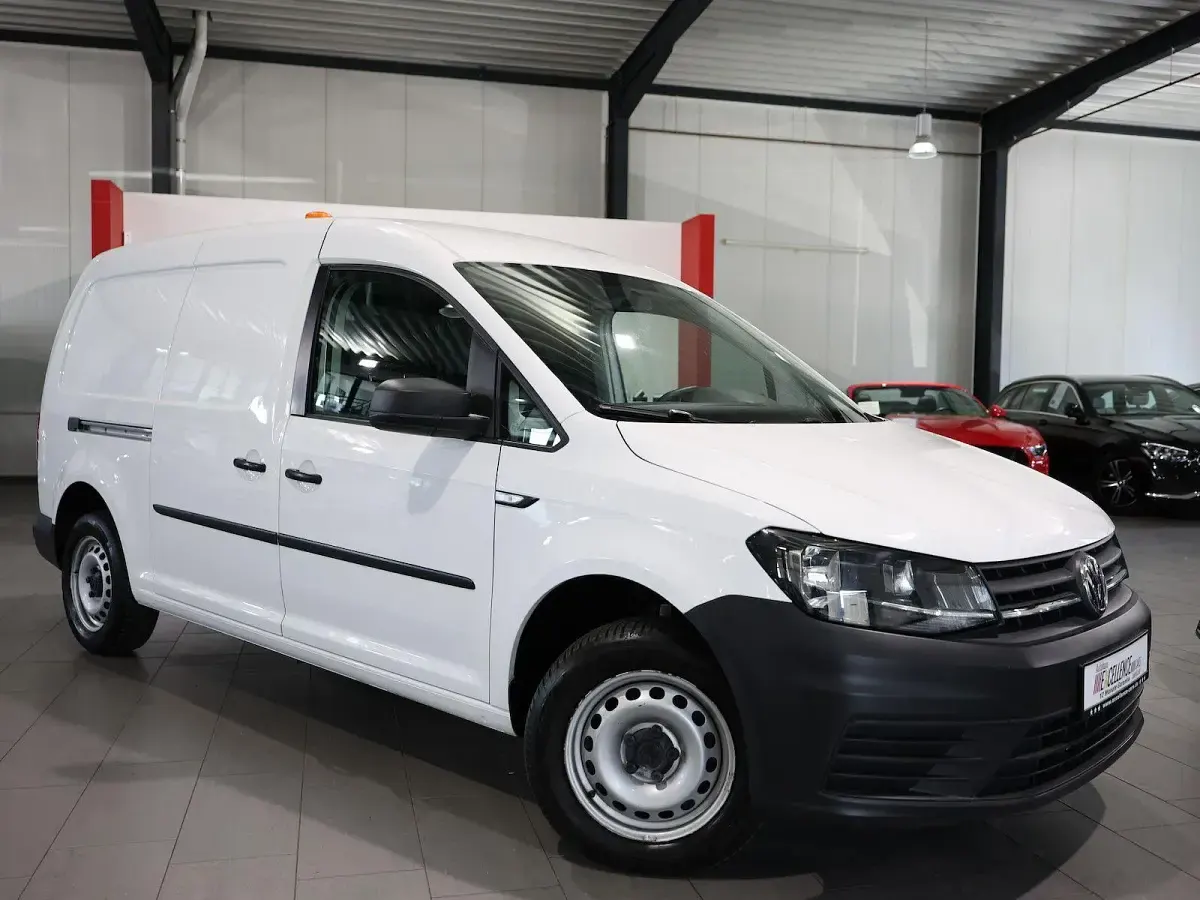 Gebraucht VW Caddy Maxi 102 PS (75 kW) 2020 Weiß Van / Kleinbus
