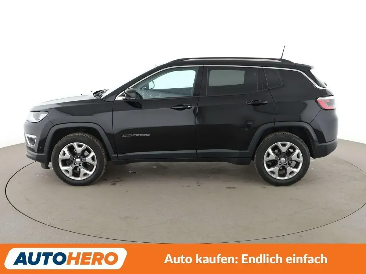 Gebraucht Jeep Compass Limited 170 PS (125 kW) 2020 Schwarz SUV