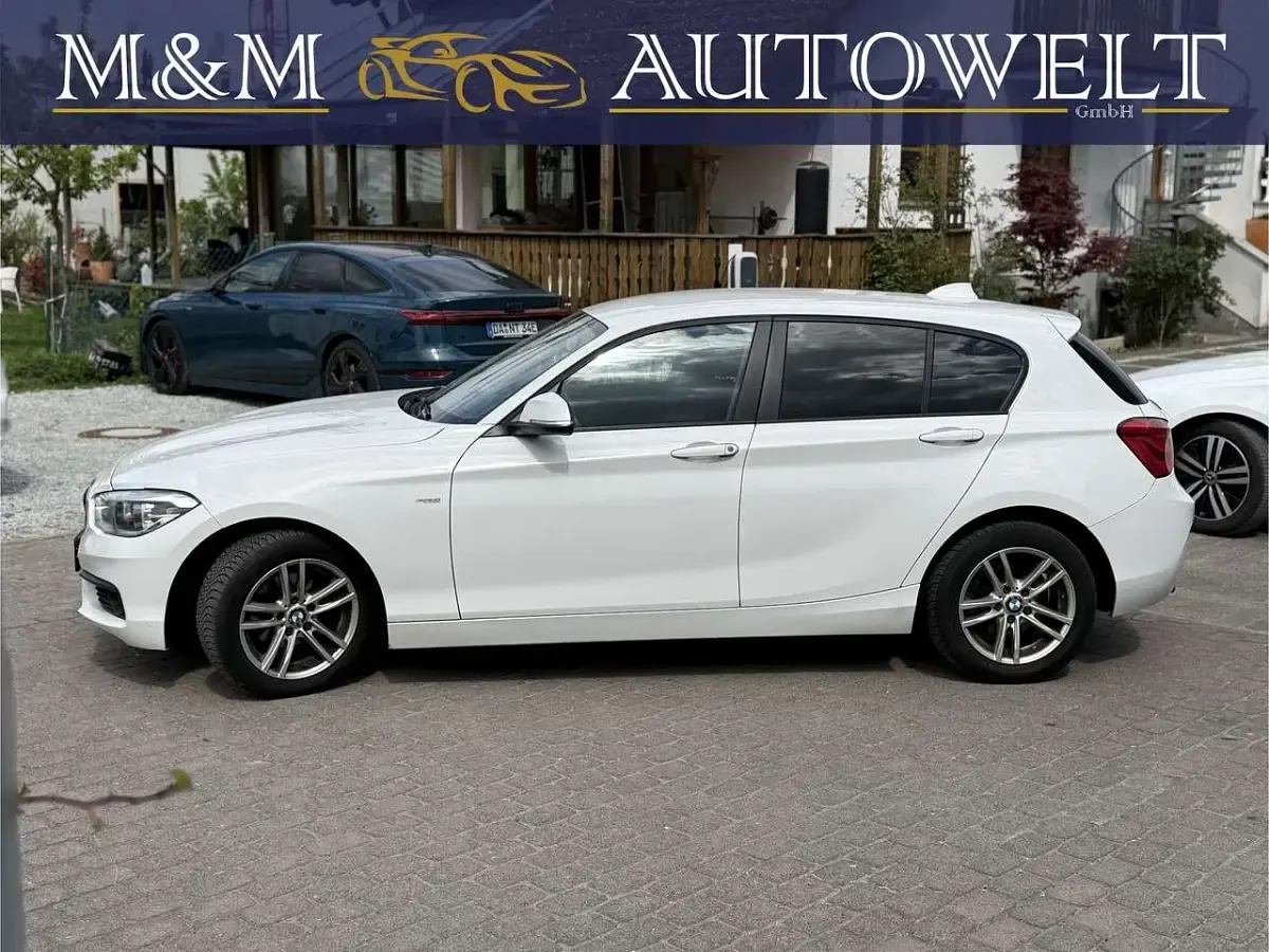 Gebraucht BMW 118 Advantage 136 PS (100 kW) 2016 Alpinweiss iii Kleinwagen
