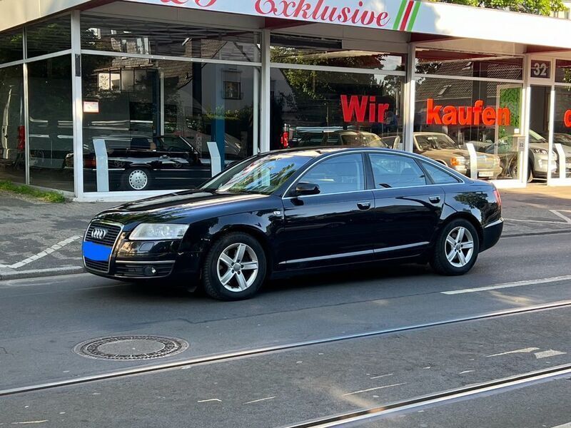 Schwarz Gebraucht 2006 Audi A6 Ambiente Limousine | 3.999 € (Guter Preis) - Bild 1/4