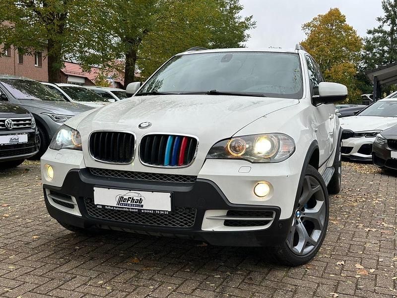Weiß Gebraucht 2009 BMW X5 Sport Line SUV | 6.950 € (Superpreis) - Bild 1/4