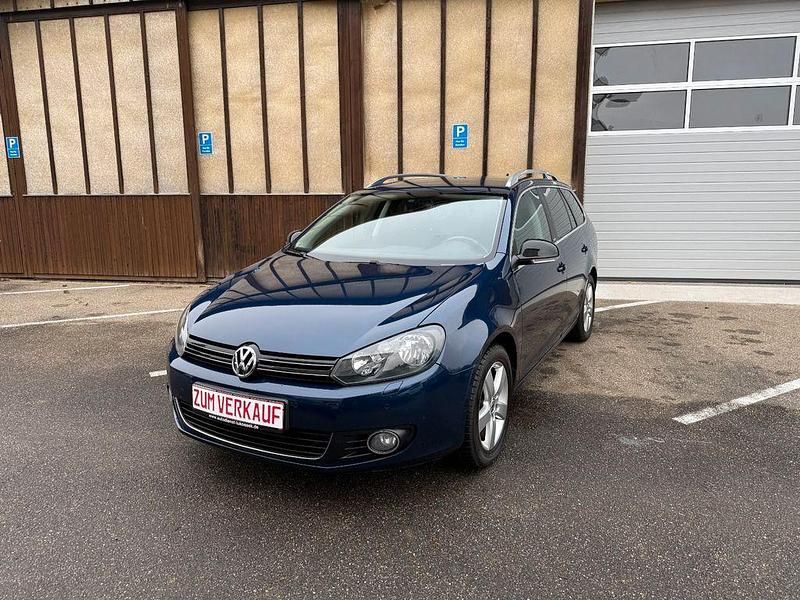 Blau Gebraucht 2012 VW Golf VI Style Kleinwagen | 6.490 € (Fairer Preis) - Bild 1/4