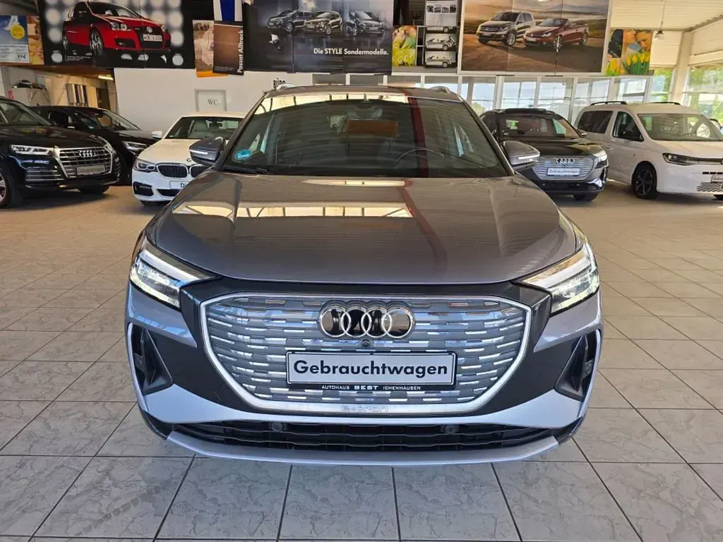Usata Audi Q4 e-tron S-Line 194 kW (265 CV) 2023 Grigio SUV