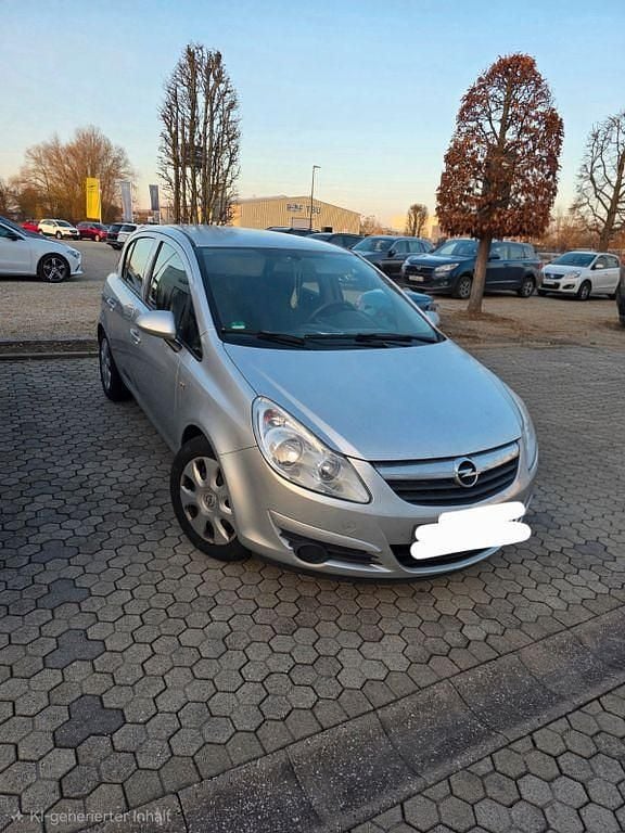 Gebraucht Opel Corsa Selection 60 PS (44 kW) 2009 Silber Kleinwagen