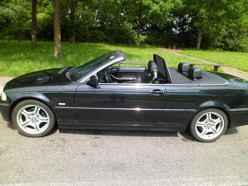Gebraucht BMW 323 Cabriolet 170 PS (125 kW) 2000 Schwarz Cabrio