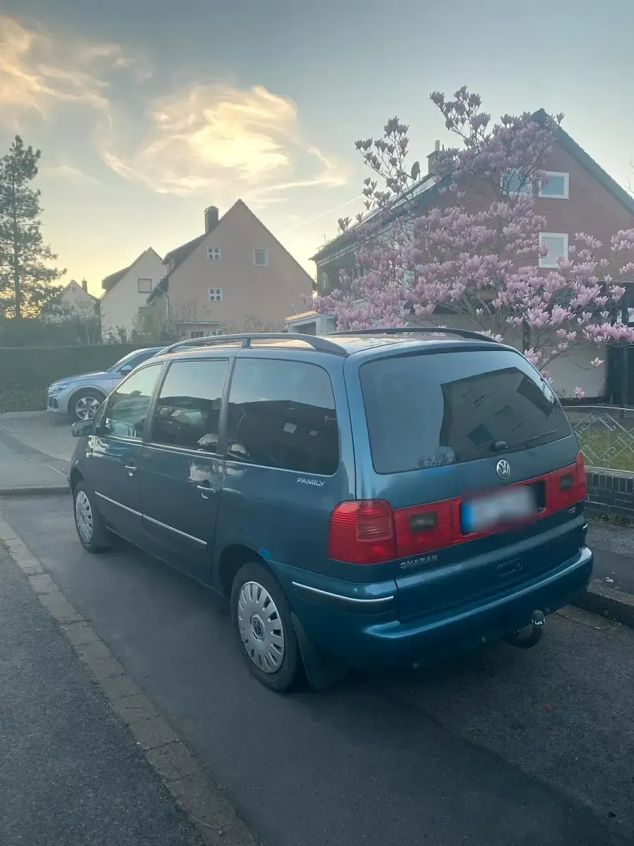 Gebraucht VW Sharan 116 PS (85 kW) 2002 Blau Van / Kleinbus