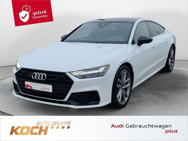 Weiß Gebraucht 2020 Audi A7 Sportback S-Line Kleinwagen | 51.890 € - Bild 1/2