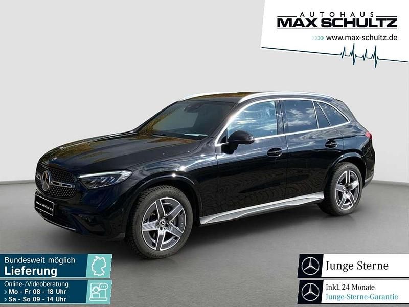 Metalliclack obsidianschwarz (metallic) Gebraucht 2024 Mercedes GLC300 AMG SUV | 56.880 € - Bild 1/4