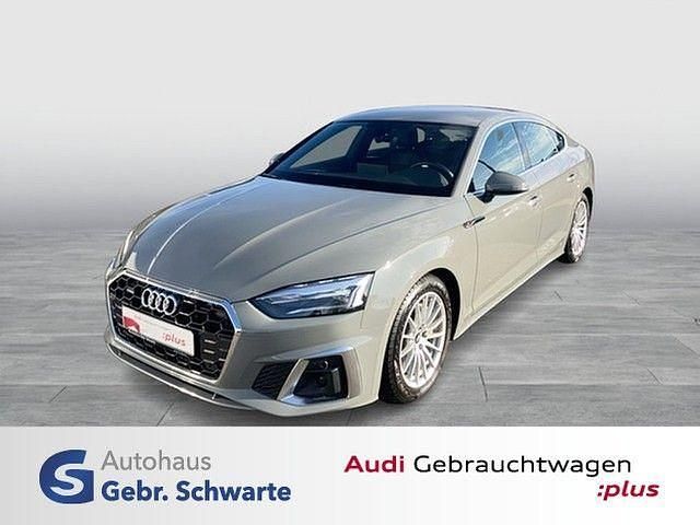 Grau Gebraucht 2022 Audi A5 Sportback S-Line Kleinwagen | 35.890 € (Etwas zu teuer) - Bild 1/4