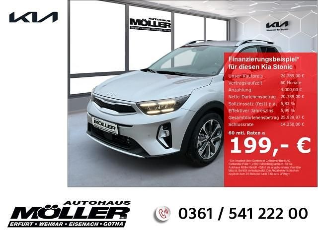 Neu Kia Stonic Spirit 101 PS (74 kW) 2025 Sparkling silver SUV