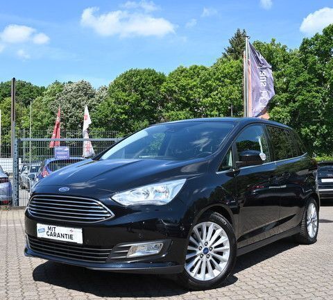Schwarz Gebraucht 2015 Ford Grand C-Max Titanium Van / Kleinbus | 8.999 € (Fairer Preis) - Bild 1/4