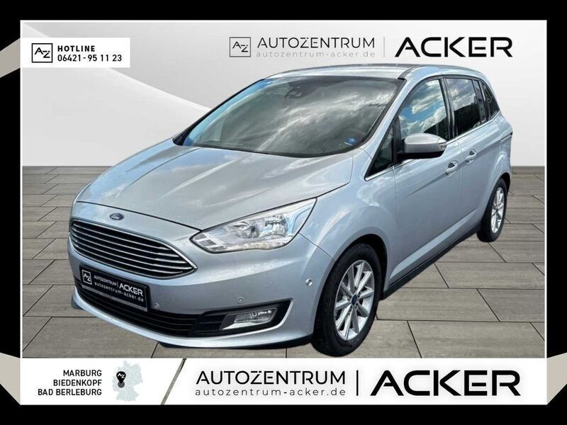Polarsilber Gebraucht 2019 Ford Grand C-Max Titanium Van / Kleinbus | 15.980 € (Fairer Preis) - Bild 1/1