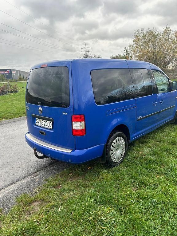 Blau Gebraucht 2010 VW Caddy Maxi Van / Kleinbus | 5.300 € - Bild 1/2