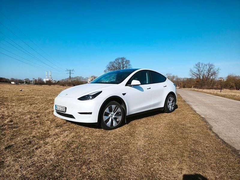 Gebraucht Tesla Model Y Long Range AWD 378 kW (514 PS) 2022 Weiß SUV