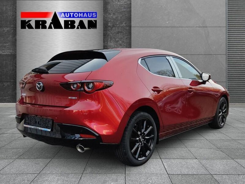 Gebraucht Mazda 3 Exclusive-Line 186 PS (136 kW) 2024 Soul red Kleinwagen