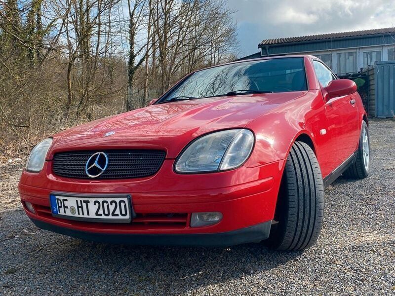 Rot Gebraucht 1999 Mercedes SLK200 Cabrio | 5.900 € (Teuer) - Bild 1/4