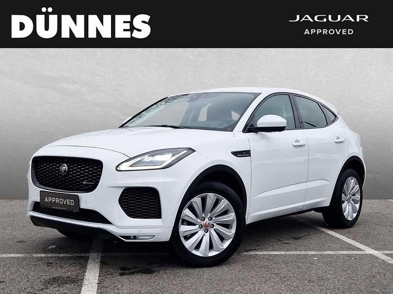 Weiß (fuji white) Gebraucht 2018 Jaguar E-Pace R-Dynamic SUV | 34.855 € - Bild 1/4