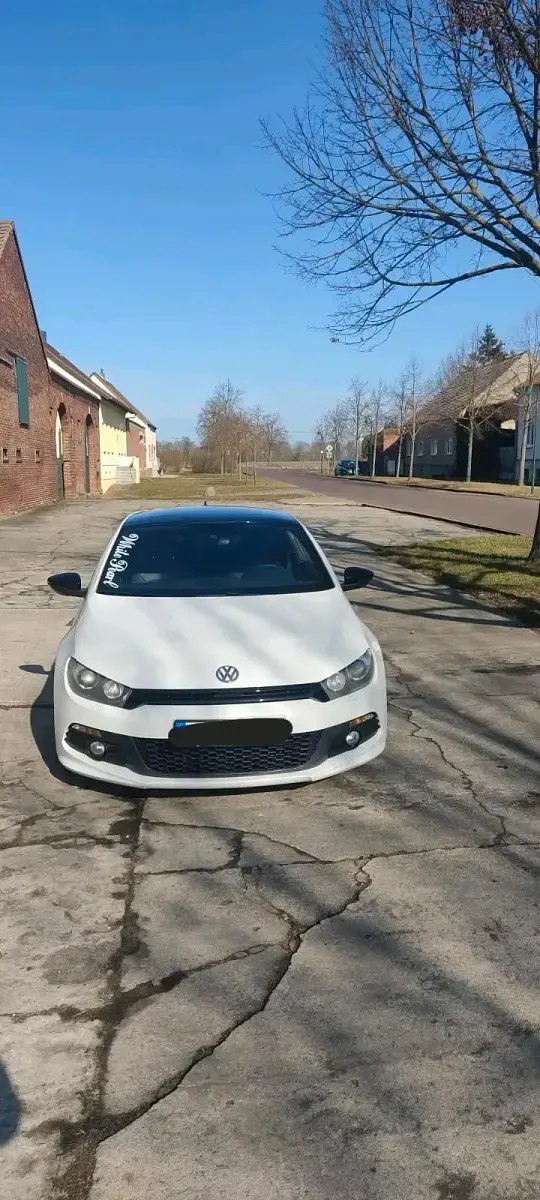 Usata VW Scirocco 211 CV (155 kW) 2013 Bianco Coupé