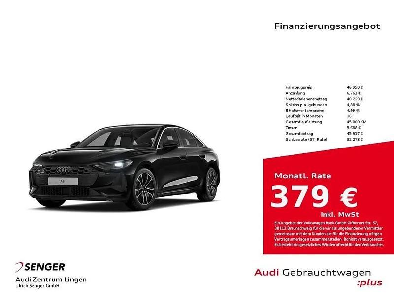 Mythosschwarz metallic Gebraucht 2025 Audi A5 Coupé | 46.990 € (Superpreis) - Bild 1/1