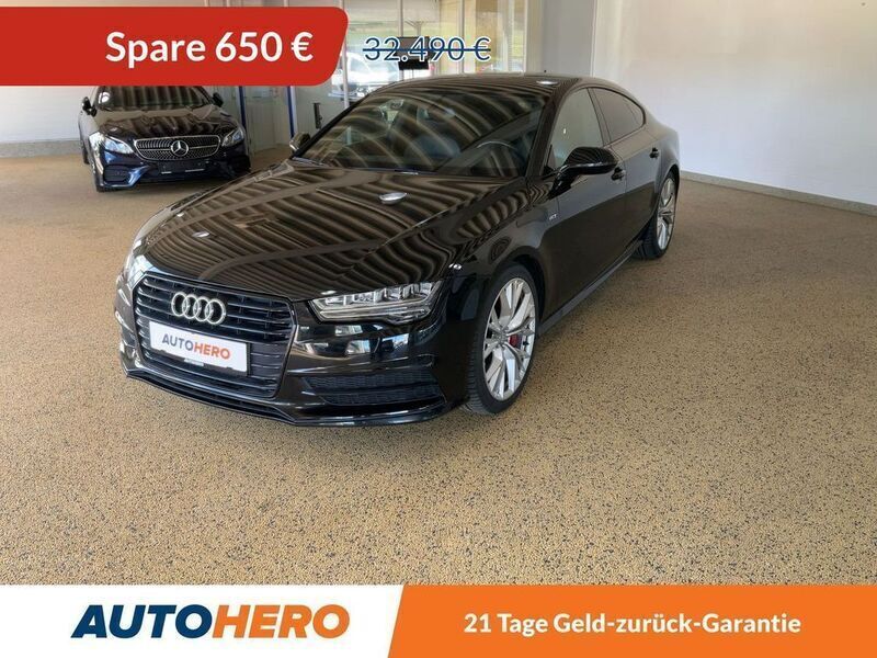 Schwarz Gebraucht 2017 Audi A7 Competition Kleinwagen | 31.840 € (Fairer Preis) - Bild 1/3