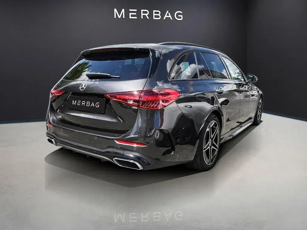 Gebraucht Mercedes C220 AMG line 220 PS (161 kW) 2023 Graphitgrau Kombi