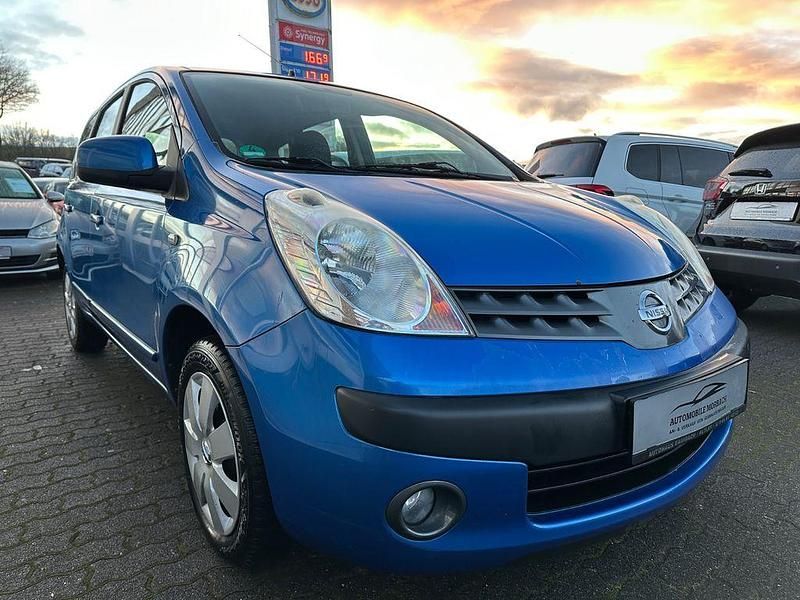 Gebraucht Nissan Note Acenta 88 PS (64 kW) 2007 Blau Kleinwagen