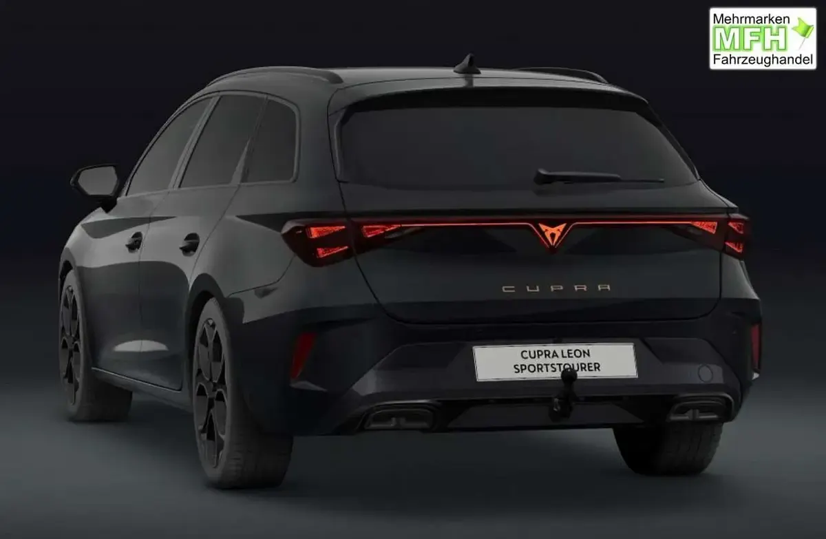 Uusi Cupra Leon 204 HP (150 kW) 2026 Musta Farmari