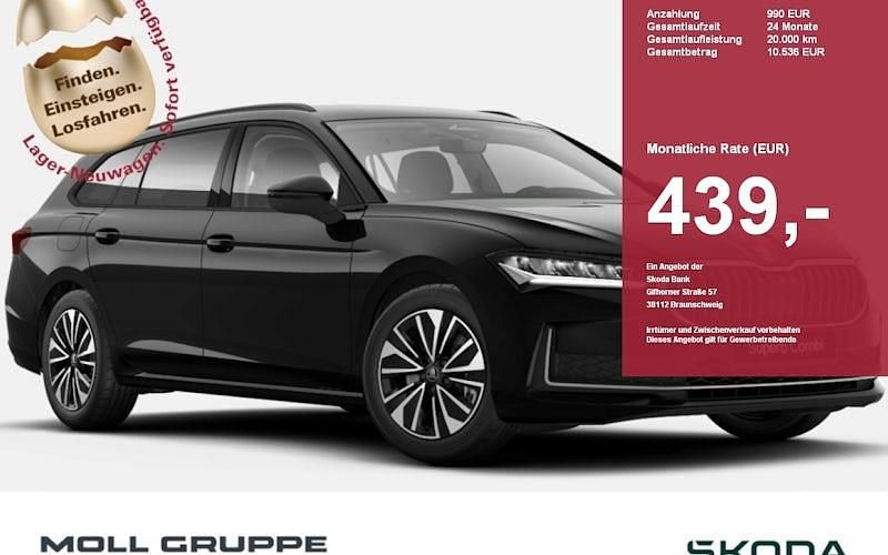 Neu Skoda Superb Selection 150 PS (110 kW) 2025 Schwarz Kombi