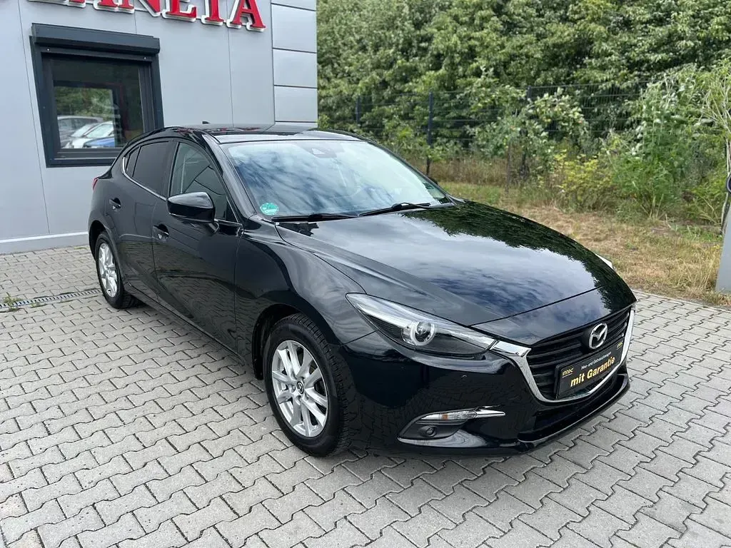 Gebraucht Mazda 3 Exclusive-Line 120 PS (88 kW) 2018 Schwarz Limousine
