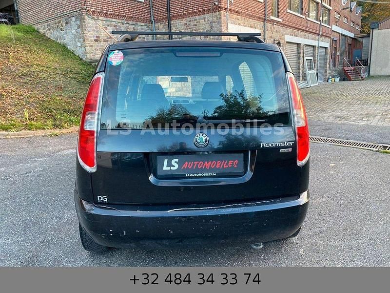 Gebraucht Skoda Roomster 80 PS (58 kW) 2007 Schwarz Van / Kleinbus