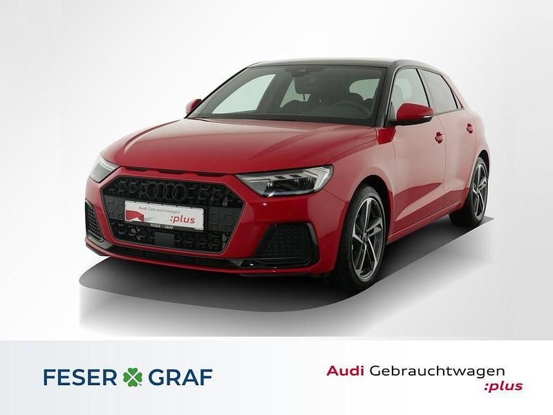 Progressivrot metallic myth... Gebraucht 2024 Audi A1 Sportback S-Line Kleinwagen | 26.880 € (Fairer Preis) - Bild 1/4