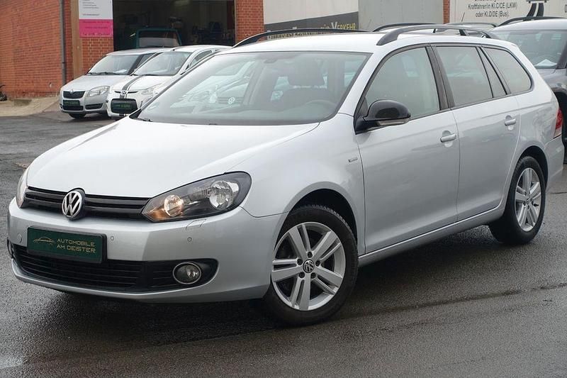 Gebraucht VW Golf VI Match 86 PS (63 kW) 2012 Silber Kleinwagen