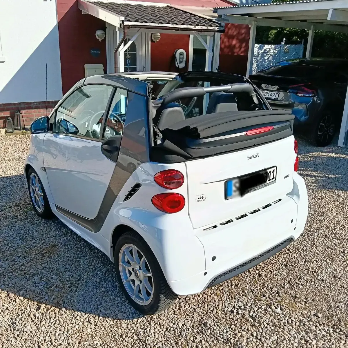 Gebraucht Smart ForTwo Cabrio 71 PS (52 kW) 2014 Weiß Cabrio