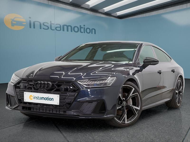 Blau Gebraucht 2024 Audi A7 S-Line Kleinwagen | 58.099 € (Superpreis) - Bild 1/4