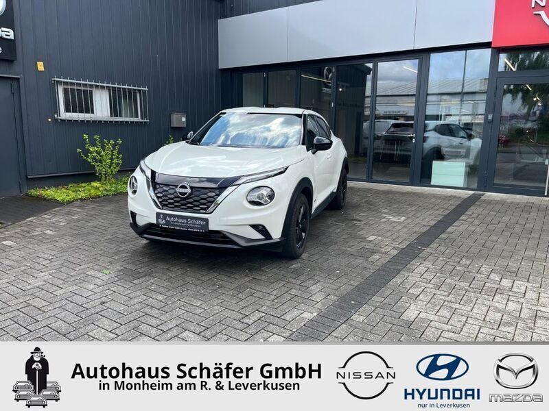 Weiss Gebraucht 2022 Nissan Juke 360º SUV | 23.885 € (Fairer Preis) - Bild 1/4