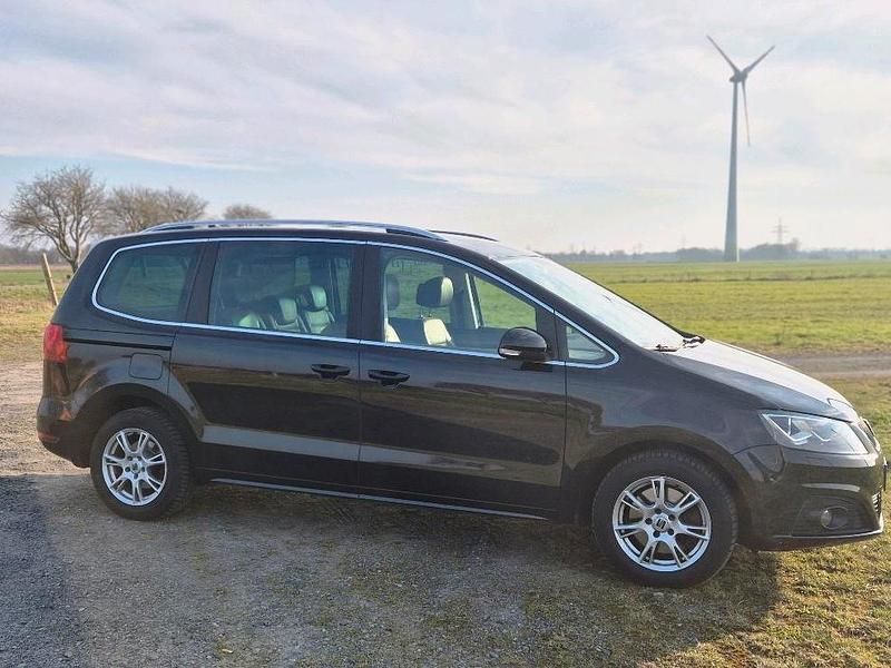 Gebraucht Seat Alhambra 177 PS (130 kW) 2013 Schwarz Van / Kleinbus