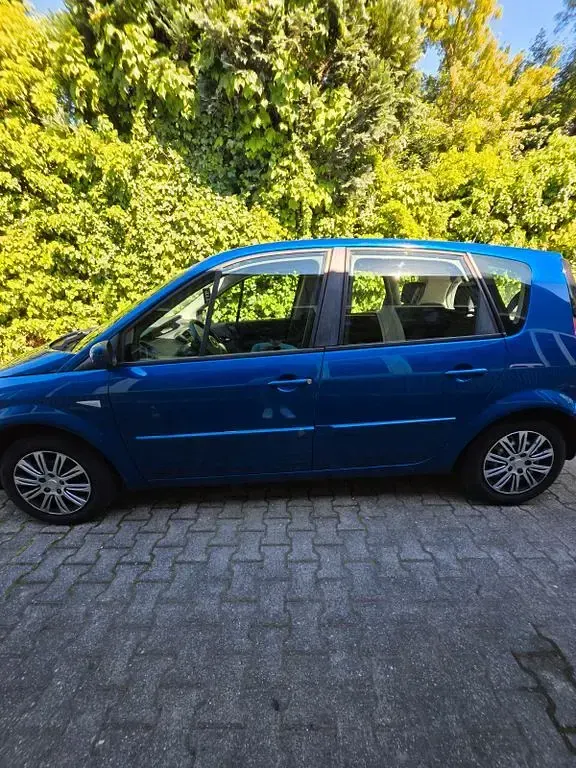 Gebraucht Renault Scénic II Avantage 111 PS (81 kW) 2006 Blau Van / Kleinbus