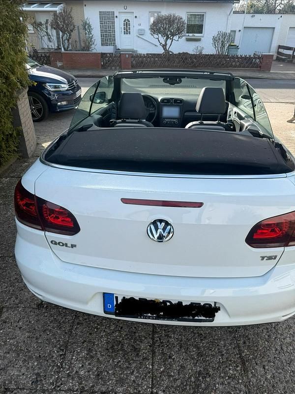 Gebraucht VW Golf 105 PS (77 kW) 2011 Weiß Cabrio