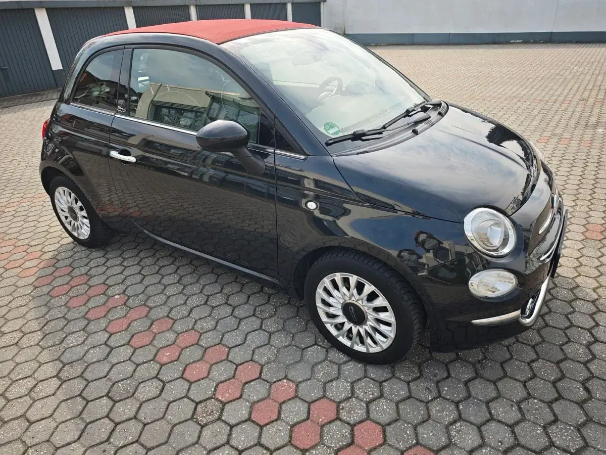 Gebraucht Fiat 500C Lounge 105 PS (77 kW) 2017 Schwarz Cabrio