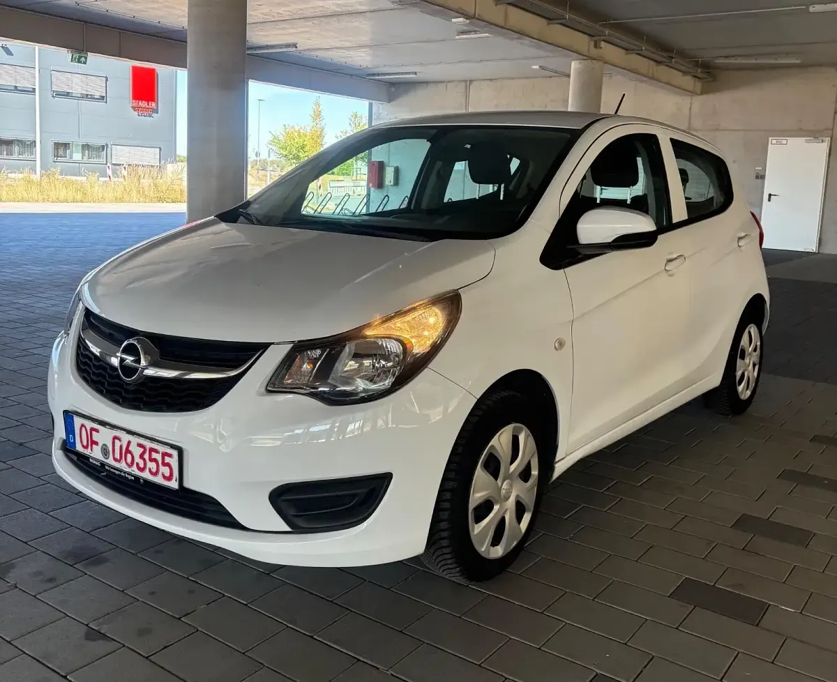 Gebraucht Opel Karl Edition 75 PS (55 kW) 2017 Weiß Kleinwagen