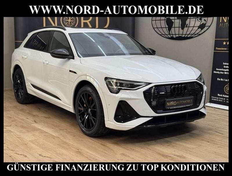 Gebraucht Audi e-tron Black Edition 230 kW (313 PS) 2022 Weiß SUV