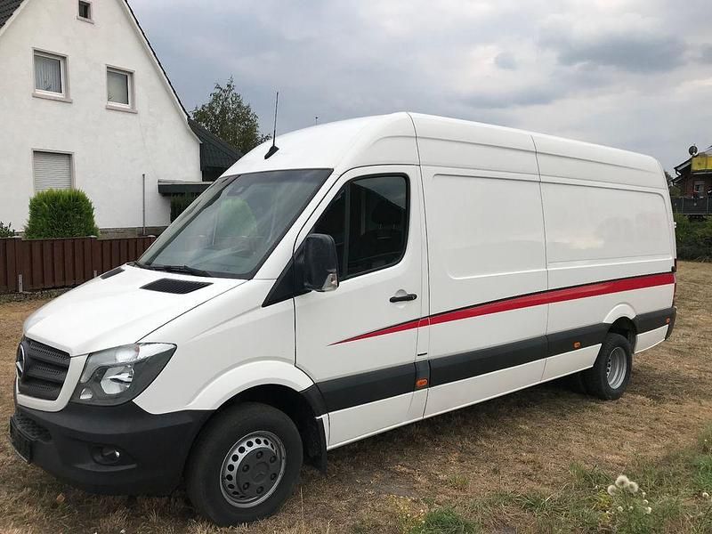Gebraucht Mercedes Sprinter 163 PS (119 kW) 2018 Verkehrsweiß Van