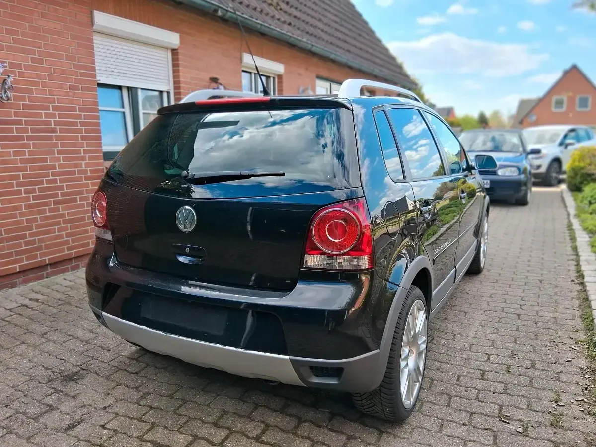 Gebraucht VW Polo Cross 80 PS (58 kW) 2006 Schwarz Kleinwagen