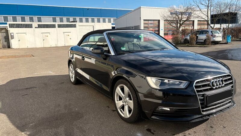 Schwarz Gebraucht 2016 Audi A3 Cabriolet Ambiente Cabrio | 15.700 € (Fairer Preis) - Bild 1/4