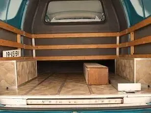 Gebraucht Toyota HiAce 75 PS (55 kW) 2000 Blau Van / Kleinbus