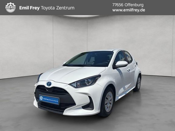 Schneeweiß Gebraucht 2022 Toyota Yaris Hybrid Business Edition Limousine | 17.990 € (Guter Preis) - Bild 1/4