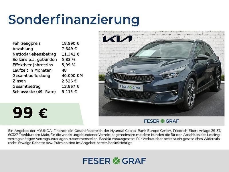 Blau Gebraucht 2020 Kia XCeed 4 SUV | 18.990 € (Fairer Preis) - Bild 1/4
