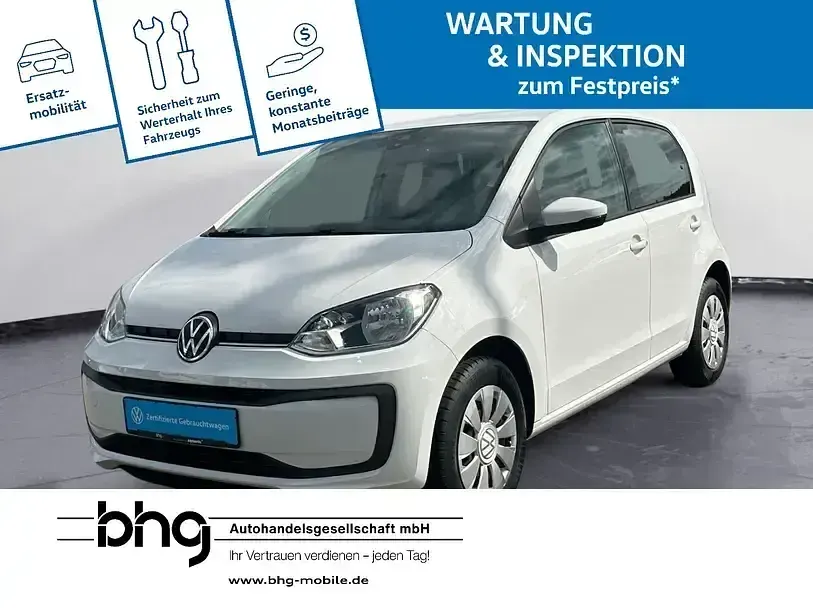 Gebraucht VW up! move up! 65 PS (47 kW) 2023 Weiss Kleinwagen