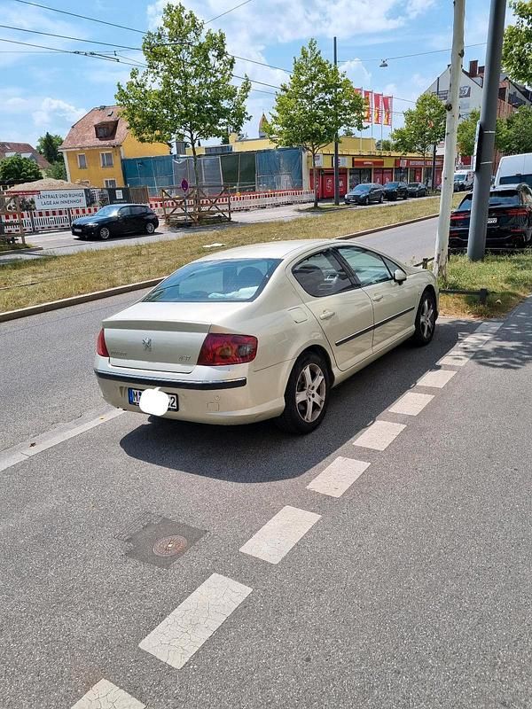 Gelb Gebraucht 2004 Peugeot 407 Limousine | 1.700 € (Fairer Preis) - Bild 1/4